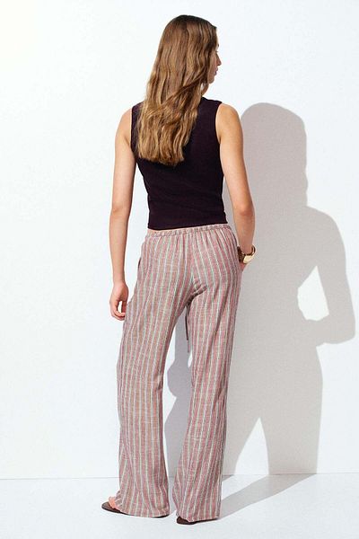 H&M Straight drawstring trousers