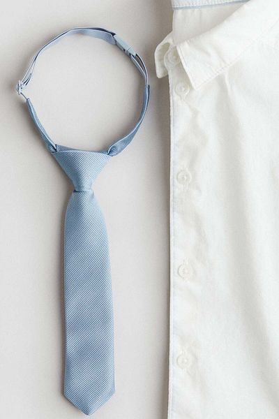 H&M 2-piece shirt and tie set