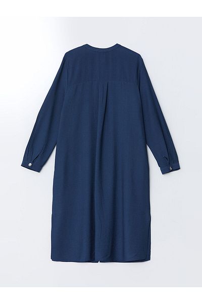 LC Waikiki Crew Neck Linen Look Women's Ferace