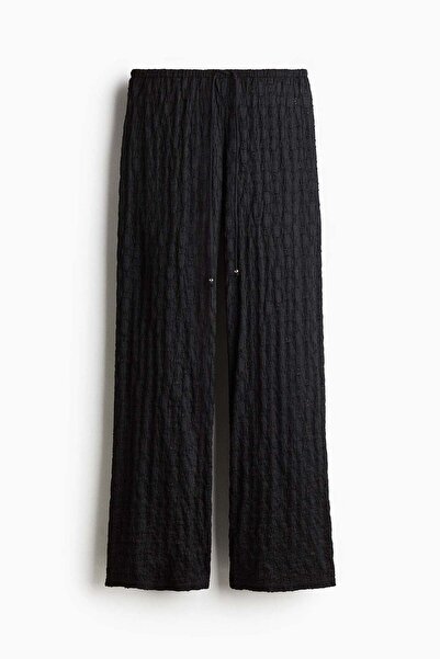H&M Lace-look drawstring trousers