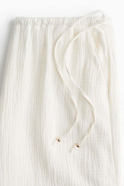 H&M Wide drawstring trousers