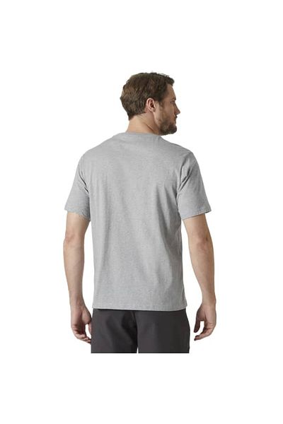 Helly Hansen Μπλουζάκι Helly Hansen Hh Logo 3.0 Ανδρικό γκρι μπλουζάκι Hha.54596-hha.949