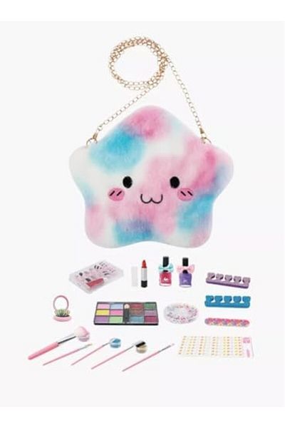 Other Children's Makeup Set, 20 Pieces, Star Shape with Chain Strap, Safe and Washable Accessories