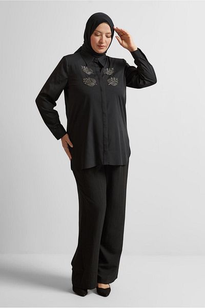 Alvina Shirt Collar Tunic 20758