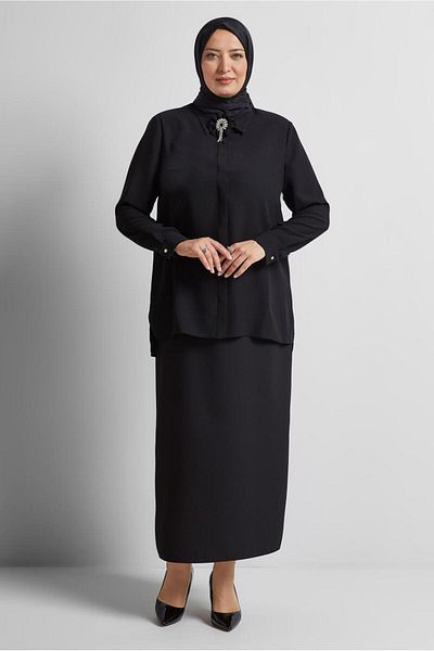 Alvina Broch Detail Tunic 20752