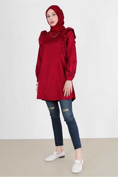 Alvina FRILL TUNIC 42603