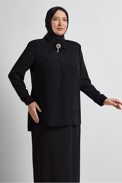 Alvina Broch Detail Tunic 20752