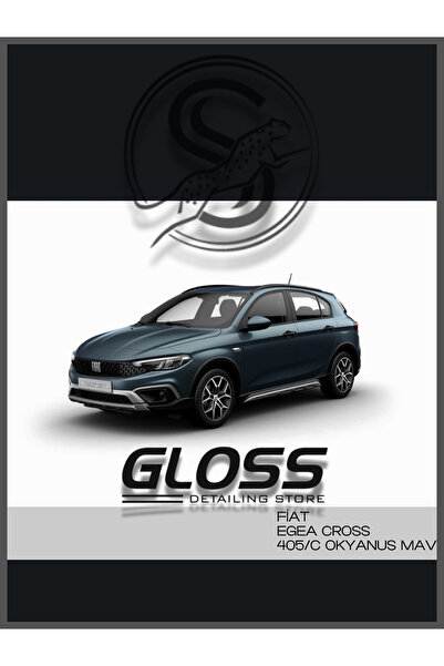 Gloss Detailing Fiat Egea Cross Uyumlu Okyanus Mavi 405C - Profesyonel Çizik ...