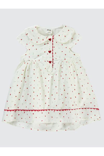 Civil Baby 6-18 Months Red Baby Girl Dress
