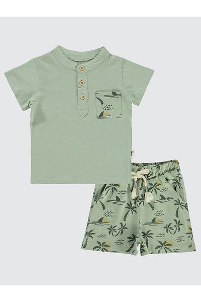 Civil Baby 6-18 Months Baby Boy Set - Light Khaki