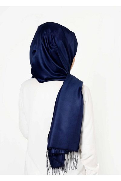 TRENDTESETTÜR FEMEI ALBASTRU ÎNCHIS (INDIGO) T 9534-1 Garzen Shawl