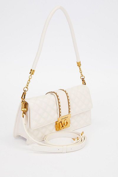 Levidor Camel Chain Belt Pattern Shoulder Bag