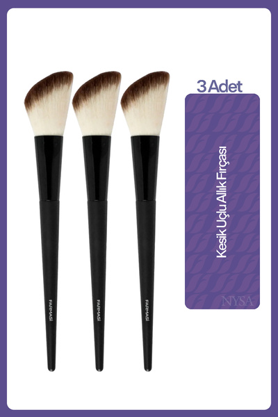 Farmasi Kesik Uçlu Allık Fırçası - 3 Adet