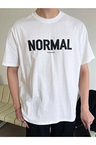 NOFLEN Normal printed Oversize ανδρικό μπλουζάκι Casual Boyfirend