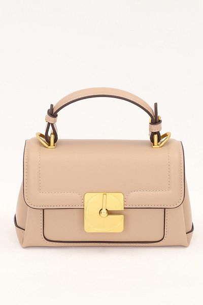 Levidor Coffee Lock Flip Shoulder Bag