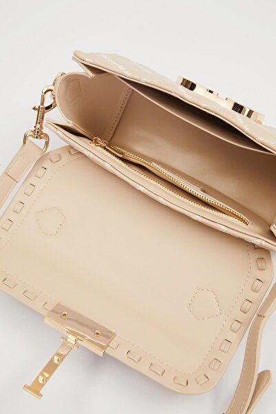 Levidor Vizon Metal Halka Detay Omuz Çantası