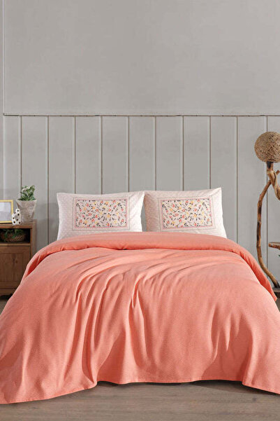 Elart Angel Pike Takımı 4 Parça (200x220 cm) Somon