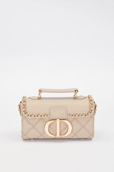 Levidor Haki Metal Halka Detay Omuz Çantası