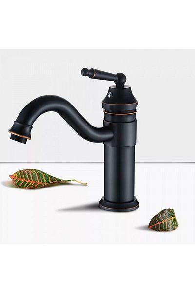 Smack Baterie Lavoar Medie Negru Antichizat 1739D