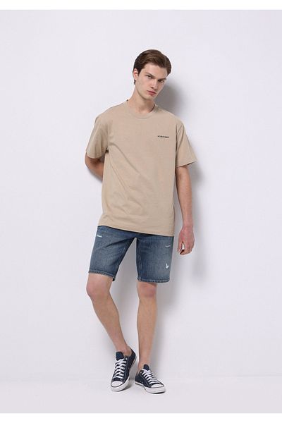 Colin's Regular Fit Mid Waist Straight Men's Indigo Jean Shorts