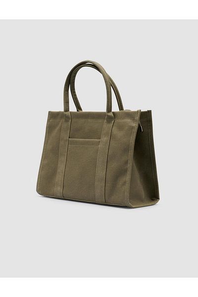 Cabani Linen Khaki Women's Bag