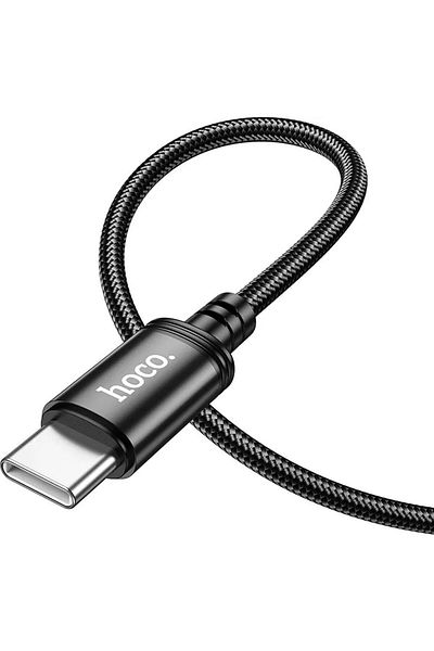 REDz Accessories Cablu Hoco de la USB Tip-C la USB Tip-C, 3A 60W, X89, 1m, Negru