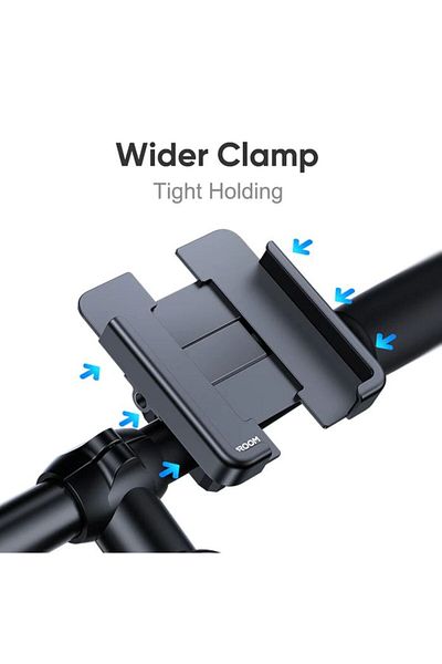 REDz Accessories Suport telefon bicicletă, montare ghidon, rotativ, Joyroom JR-ZS252, negru