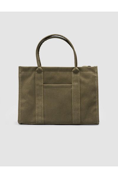 Cabani Linen Khaki Women's Bag