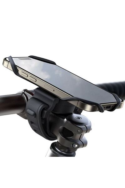 REDz Accessories Suport pentru bicicletă Joyroom JR-ZS382, fixare cu curea din silicon, montare ghidon, rotativ, negru