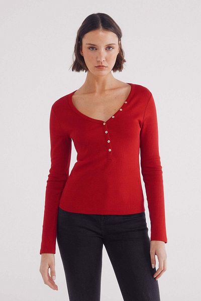 Springfield Buttons Down Shirt With Neckline