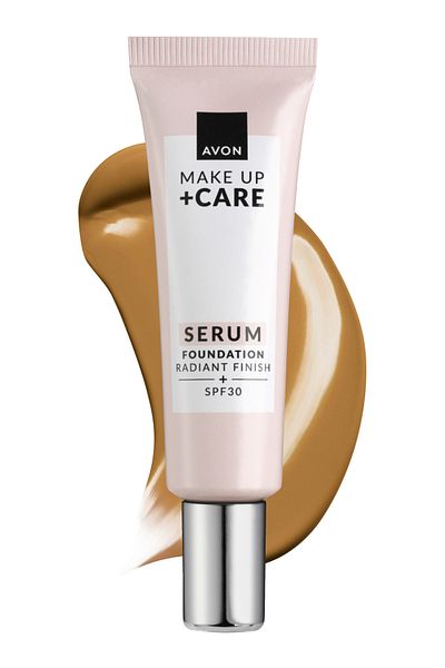 AVON Make up Care Serum Foundation 30 Ml. 355g Light Caramel