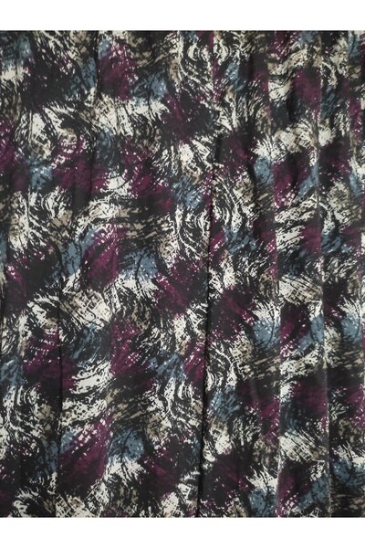 modagüven Women's Piece Flared Elastic Waist Mother Skirt