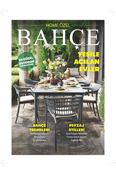Turkuvaz Dergi HOME ART ÖZEL BAHÇE 25-1