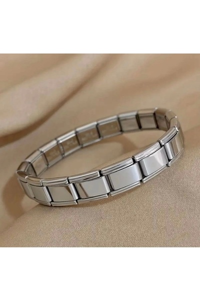 İREM YILDIZ İtalyan Charm Çelik Bileklik