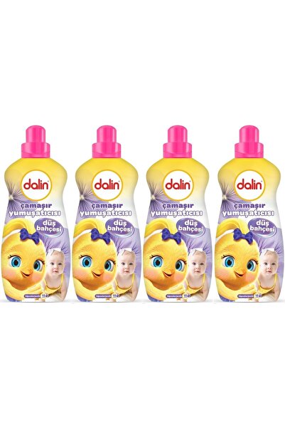Dalin Çamaşır Yumuşatıcı 1500ML Düş Bahçesi (4 Lü Set) (Bebeklere Özel)