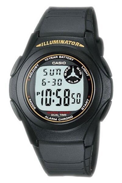 Casio ساعة يد رجالية F-200W-9ADF