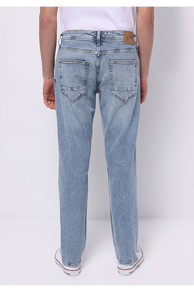 Colin's Straight Fit Low Waist Straight Leg Men's Indigo Jean Trousers