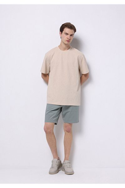 Colin's Regular Fit Mid Waist Straight Men's Green Shorts