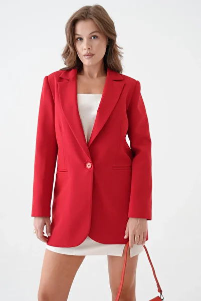 Saade Red Blazer Jacket