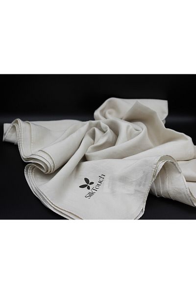 ALREMİYA Hijab Crinkle Shawl Ecru