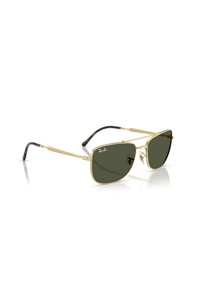 Ray-Ban Ray Ban Unisex Rectangle Sunglasses- Rb 3755 - Lense Size:62mm - Arista