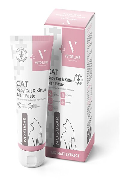 VETDELUXE Babycat Kitten Malte Paste Tüy Yumağı Önleyici Yavru Hamile Ve Emzi...