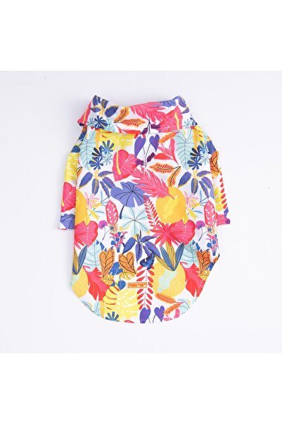 Pawstar Miami Orta ve Büyük Irk Köpek Gömleği - Köpek Kıyafeti (15 KG-45 KG)