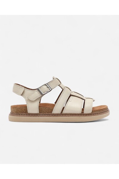 CLARKS Arwell Sun Kadın Krem Sandalet 26181413