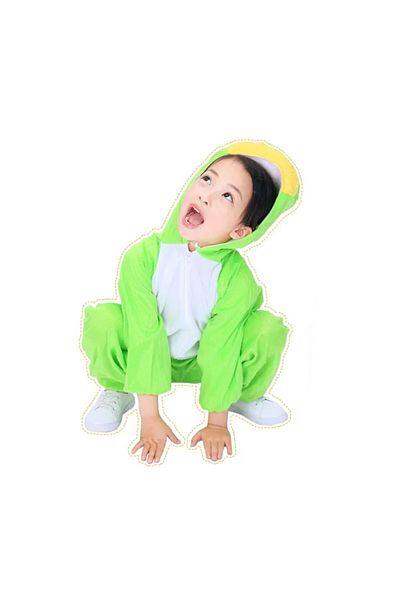 KidMania Lulu KidMania® frog costume for children 7-9 years 120 - 130 cm