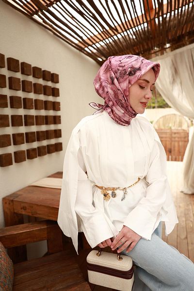 Silk Home Μεταξωτό μαντήλι Twill 11465-37