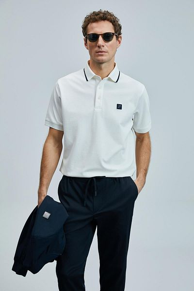 Lufian Tricou polo Echo Smart pentru bărbați 111040211