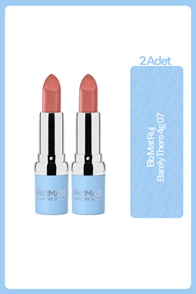 Farmasi Bb Mat Ruj Barely There 07 4gr - 2 Adet