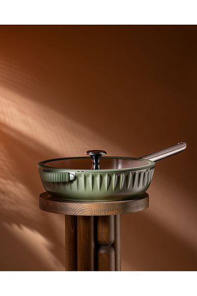 Madame Coco Freya Pan - Green - 28X7 cm