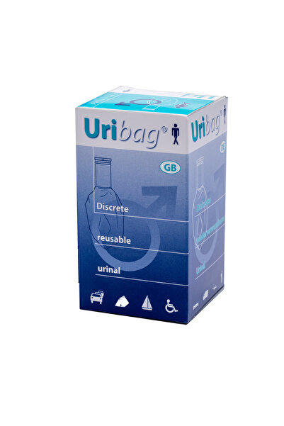 Uribag İdrar Torbası Tekrar Kullanılabilir Pisuvar - Sızdırmaz Kapaklı Arabada Seyahatte
